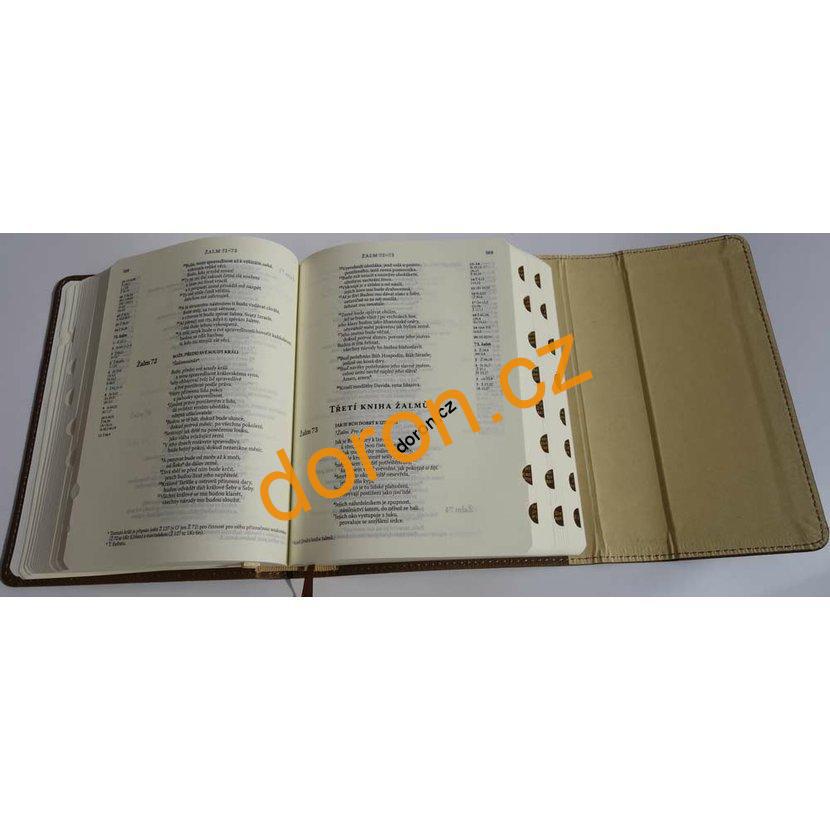 Bible ČEP s DT, malý formát, magnet, vínová