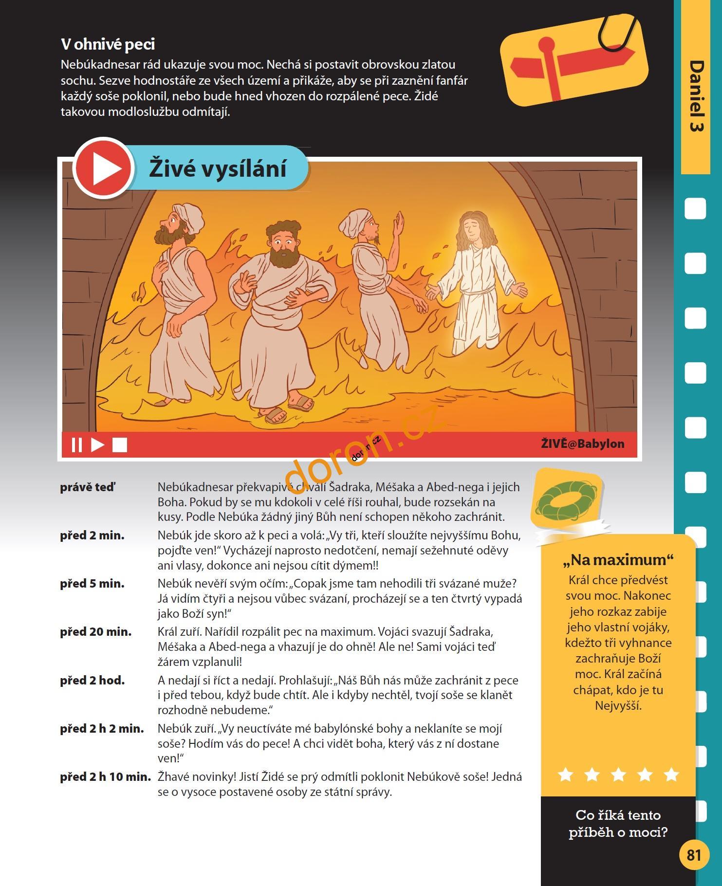 V hlavní roli Bible