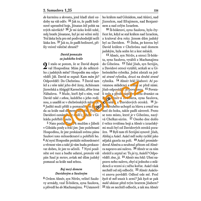 BIBLE Český studijní překlad bez poznámek, modrá