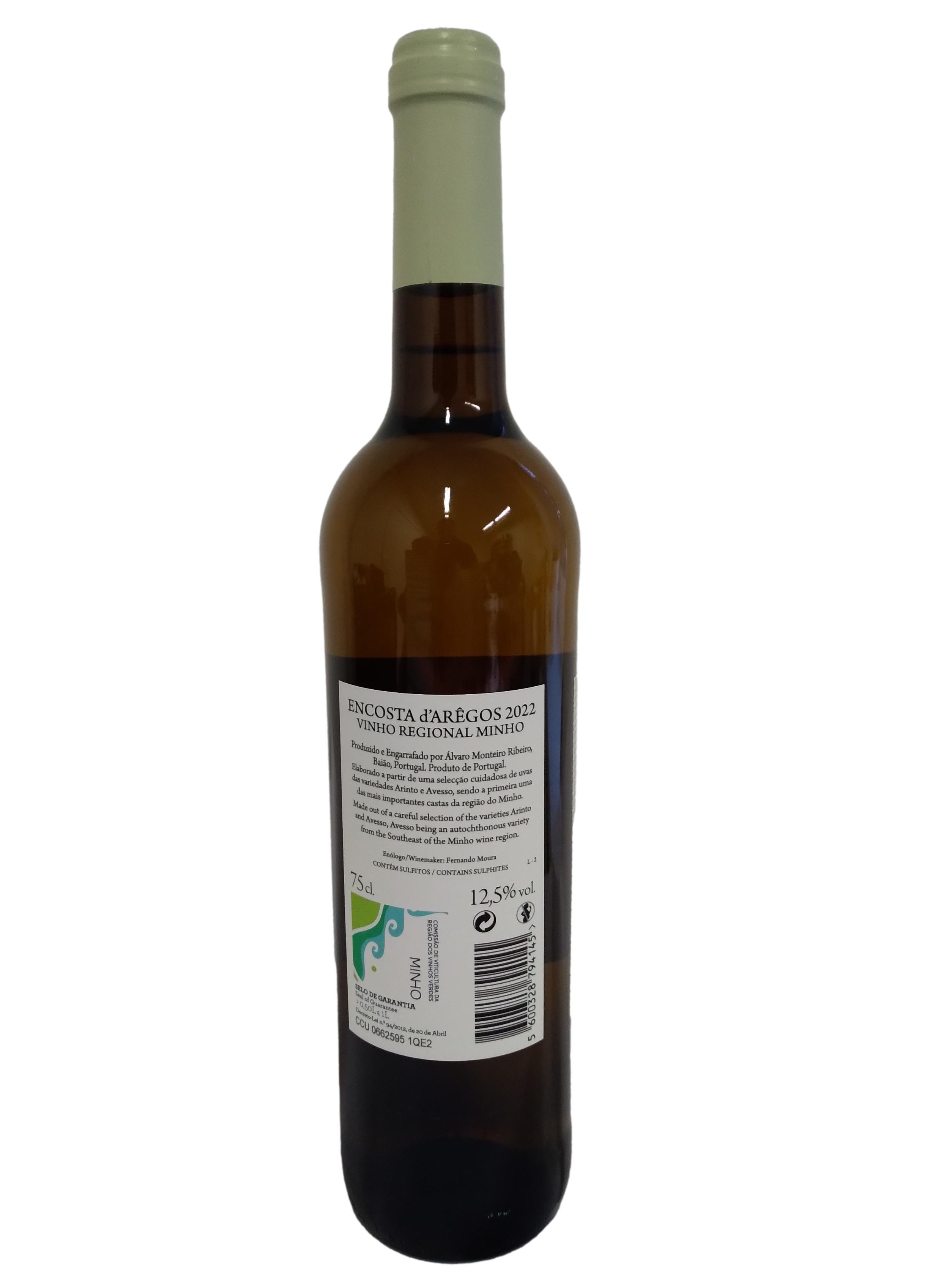 Encosta d’Arêgos - VINHO BRANCO GRANDE ESCOLHA - 2022