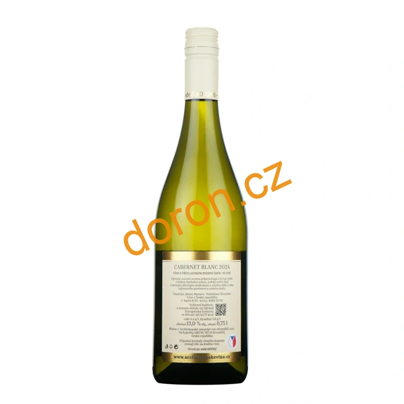 Cabernet blanc 2024, pozdní sběr, suché