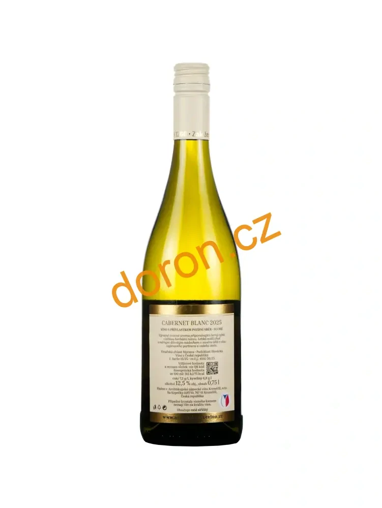 Cabernet blanc 2025, pozdní sběr, suché