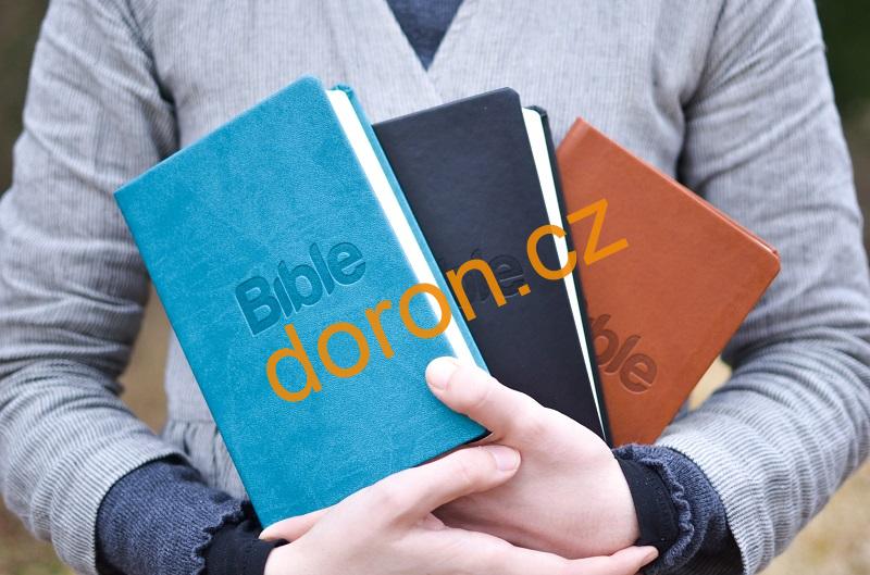 Bible 21-umělá kůže, černá 