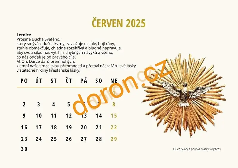 Poutníci naděje 2025 - nástěnný kalendář
