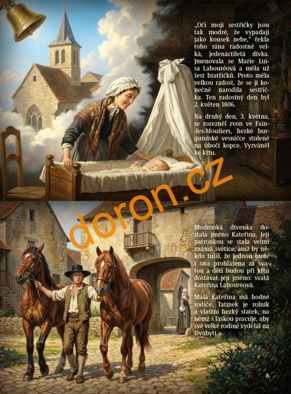 Sv. Kateřina Labouré a zázračná medailka
