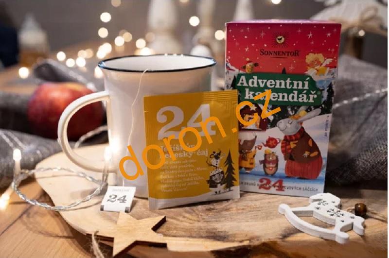Adventní kalendář - 24 různých bio čajů    