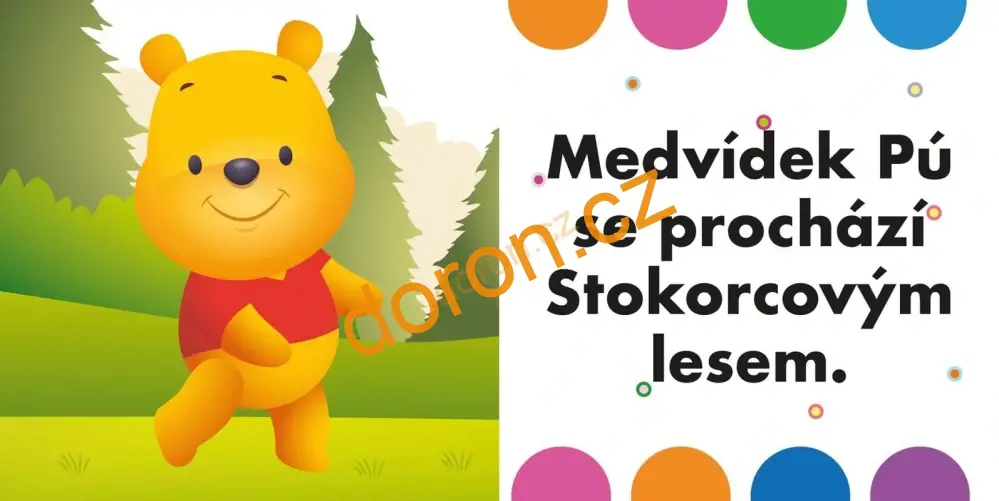 Medvídek Pú - Kufřík plný knížek