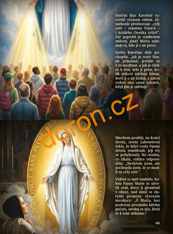 Sv. Kateřina Labouré a zázračná medailka
