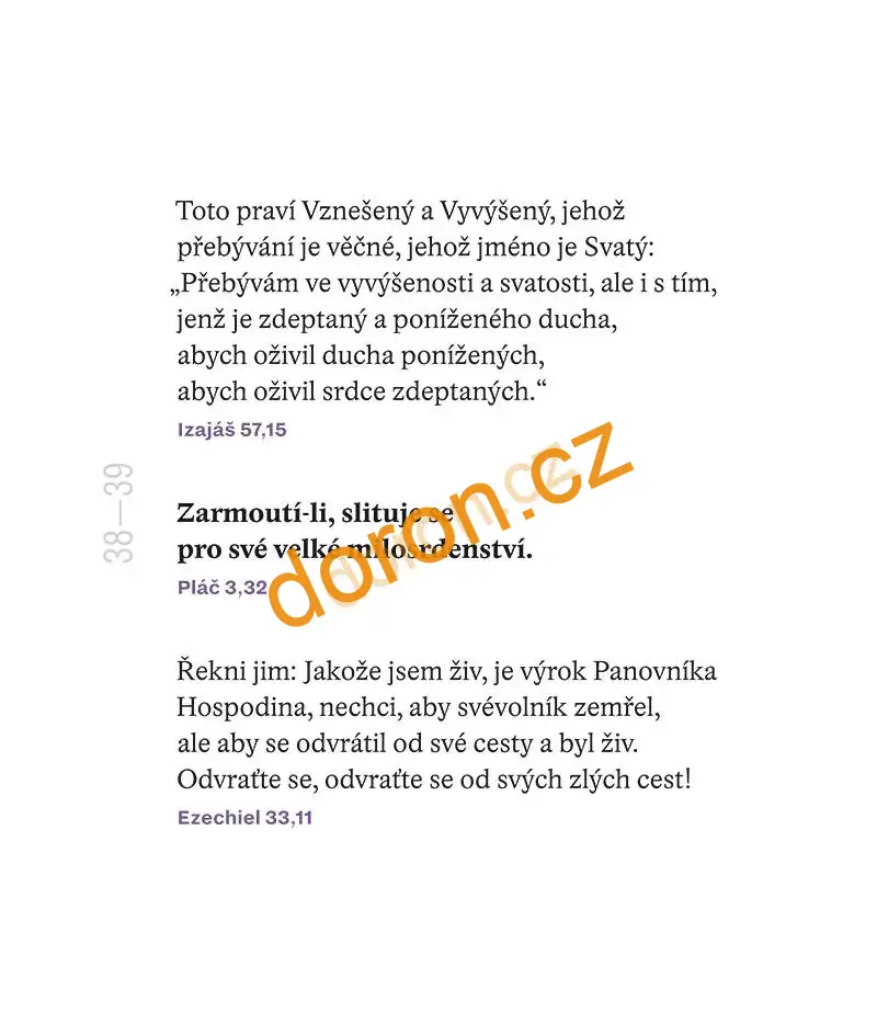 Slova potěšení a povzbuzení