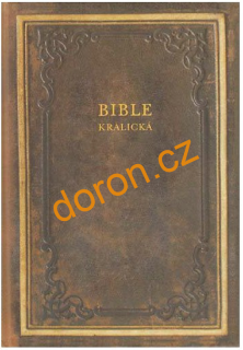Bible kralická, střední formát, pevná vazba