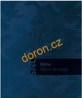 Poznámková Bible Slovo na cestu, bez DT, modrá