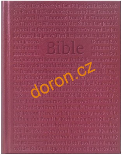 Bible ČEP s DT, rodinná, vínová