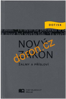 NZ, ŽALMY A PŘÍSLOVÍ, vel. S, vinyl, šedivá 