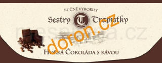 Hořká čokoláda s kávou 120 g