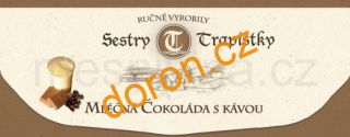 Mléčná čokoláda s kávou 120g  