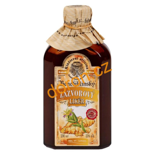 Bylinný likér ZÁZVOROVÝ 200 ml – 20%