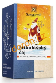 Mikulášský čaj, aromatizovaný ovocný čaj bio