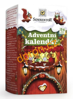 Adventní kalendář - 24 různých bio čajů    