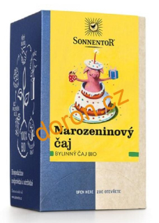 Narozeninový čaj, bylinný čaj bio