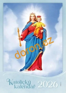 Katolický kalendář 2026, nástěnný
