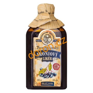 Bylinný likér ARONIOVÝ 200 ml – 20%