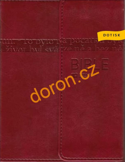 Bible ČEP s DT, malý formát, magnet, vínová