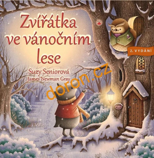 Zvířátka ve vánočním lese