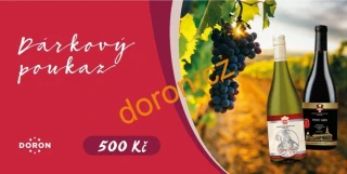 DÁRKOVÝ POUKAZ - 500 Kč